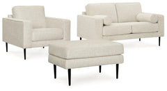 Hazela Loveseat, Chair and Ottoman