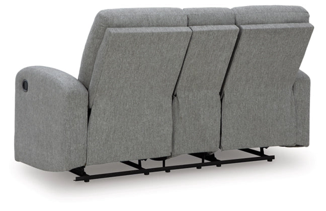Moreau Place DBL Rec Loveseat w/Console