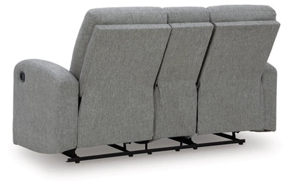 Moreau Place DBL Rec Loveseat w/Console