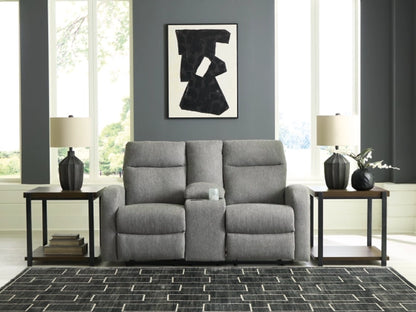 Moreau Place DBL Rec Loveseat w/Console