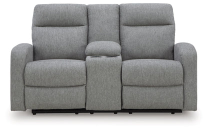 Moreau Place DBL Rec Loveseat w/Console