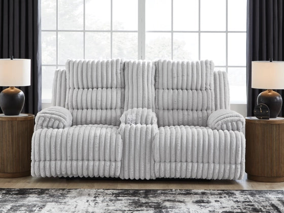 Technique DBL REC PWR Loveseat w/Console