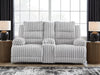 Technique DBL REC PWR Loveseat w/Console