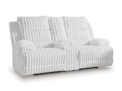 Technique DBL REC PWR Loveseat w/Console