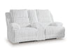 Technique DBL REC PWR Loveseat w/Console