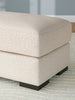 Tildan Ottoman;Stucco