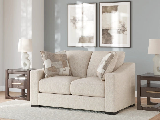 Tildan Loveseat;Stucco