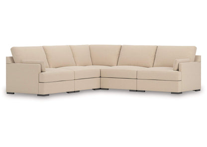 Regality 5-Piece Sectional;Twill