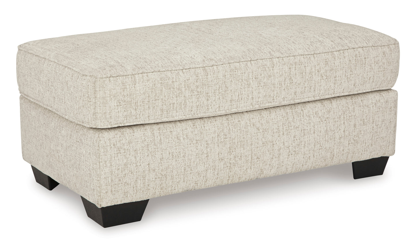 Heartcort Ottoman; Quartz