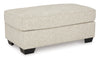 Heartcort Ottoman; Quartz