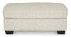 Heartcort Ottoman; Quartz