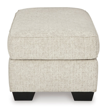 Heartcort Ottoman; Quartz