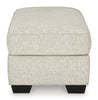 Heartcort Ottoman; Quartz