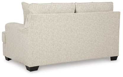 Heartcort Loveseat; Quartz