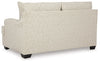 Heartcort Loveseat; Quartz