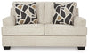 Heartcort Loveseat; Quartz