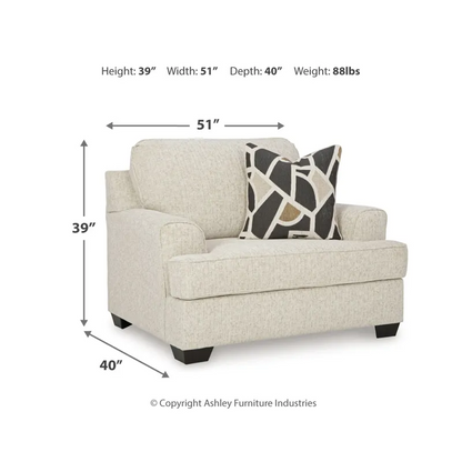 Heartcort Sofa, Loveseat and Chair and a Half