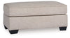 Heartcort Ottoman; Linen