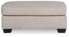 Heartcort Ottoman; Linen
