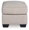 Heartcort Ottoman; Linen