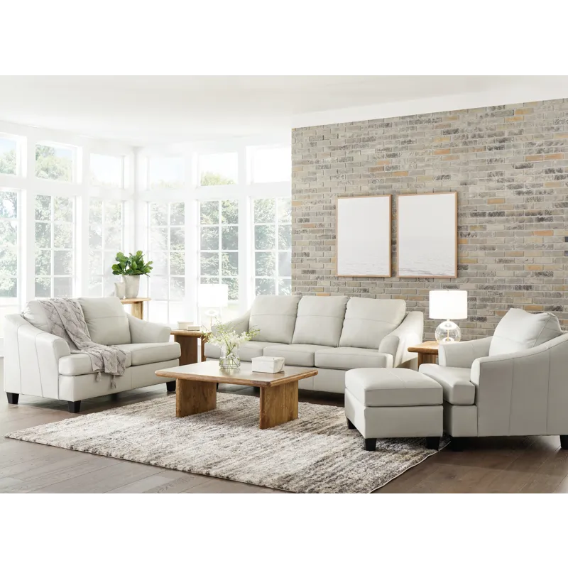 Genoa Sofa Set;Coconut