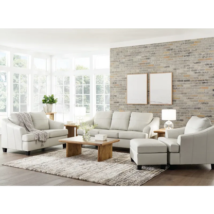 Genoa Sofa Set;Coconut