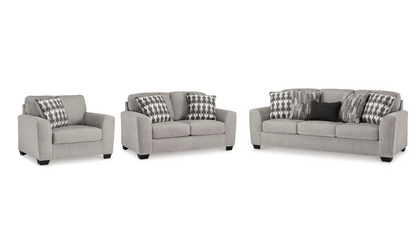Avenal Park Sofa, Loveseat, Chair and a Half