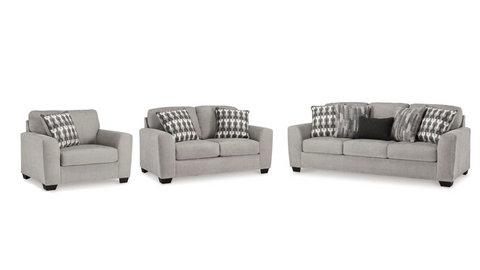 Avenal Park Sofa, Loveseat, Chair and a Half