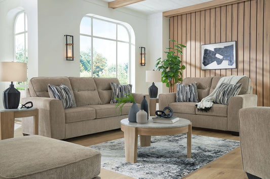 Olten Sofa Set; Mocha