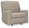 Deltona Recliner; Parchment