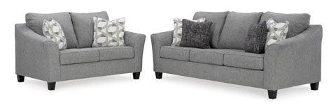 Mathonia Sofa and Loveseat
