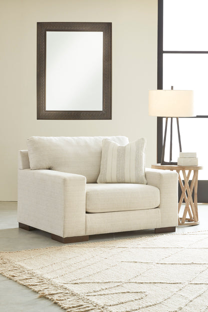 Maggie Oversized Chair; Birch