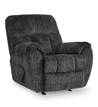 Rampant Rocker Recliner; Gunmetal
