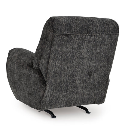 Rampant Rocker Recliner; Gunmetal