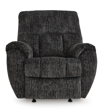 Rampant Rocker Recliner; Gunmetal