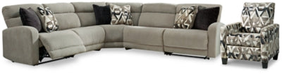 Colleyville 4-Piece Sectional with Recliner