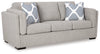 Evansley Sofa Set; Pewter