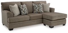 Stonemeade Sofa Chaise; Nutmeg