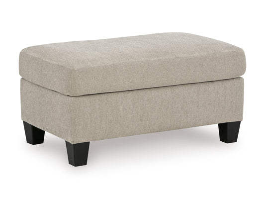 Willarae Ottoman; Taupe