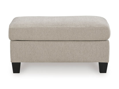 Willarae Ottoman; Taupe