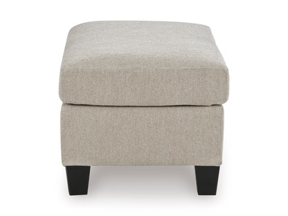 Willarae Ottoman; Taupe