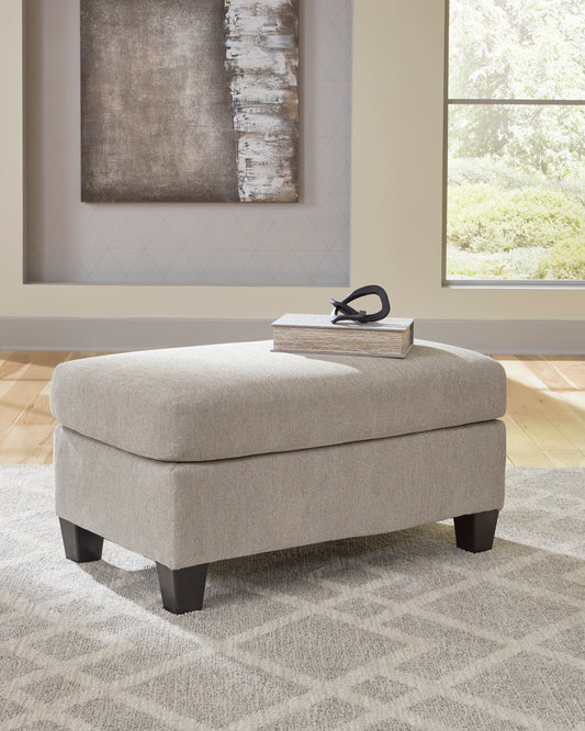 Willarae Ottoman; Taupe