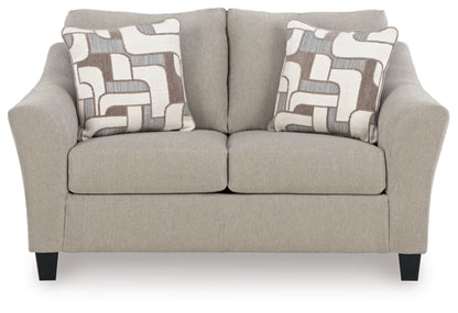 Willarae Sofa Set; Taupe