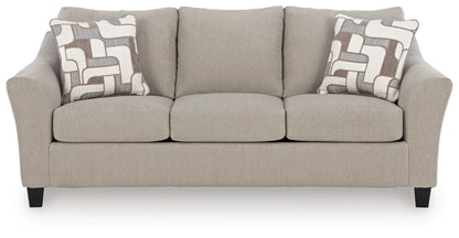Willarae Sofa Set; Taupe