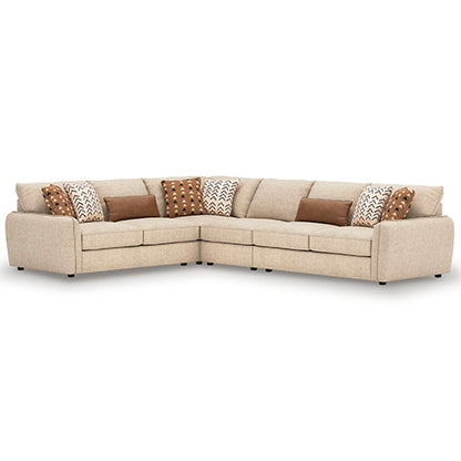 Seyler 4-Piece Sectional (Sand)