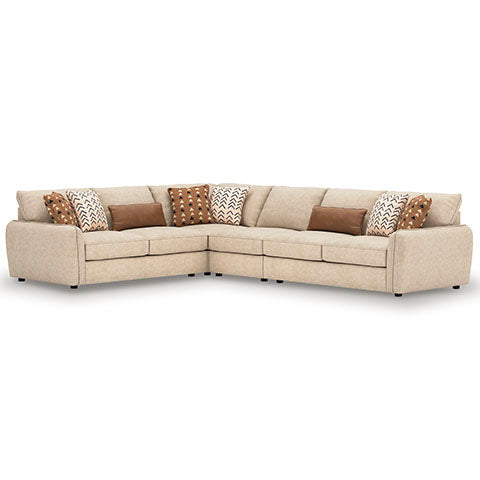 Seyler 4-Piece Sectional (Sand)