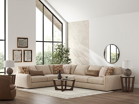 Seyler 4-Piece Sectional; Sand