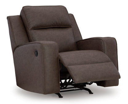 Lavenhorne Reclining Sofa, Loveseat and Recliner; Umber