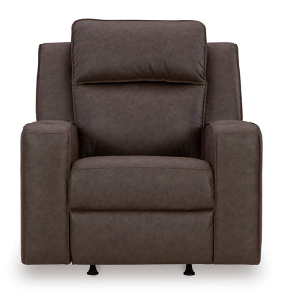 Lavenhorne Reclining Sofa, Loveseat and Recliner; Umber