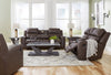 Lavenhorne Reclining Sofa, Loveseat and Recliner; Umber